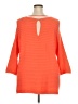 Lane Bryant Orange Pullover Sweater Size 22 - 24 Plus - photo 2