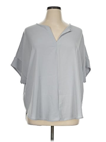 Zenana Premium Short Sleeve Blouse (view 1)