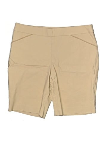 Liz Claiborne Khaki Shorts (view 1)