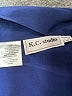 K.C. Studio 100% Polyester Blue Short Sleeve Blouse Size 18 - photo 7