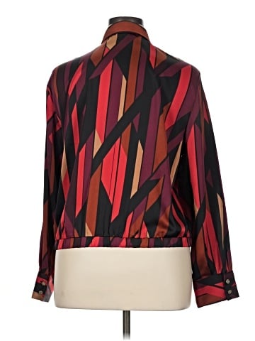 Karl Lagerfeld Paris Long Sleeve Blouse (view 2)