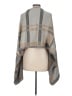 Minnie Rose 100% Cotton Gray Poncho One size - photo 2