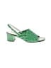 Caressa Green Sandals Size 8 1/2 (narrow) - photo 1