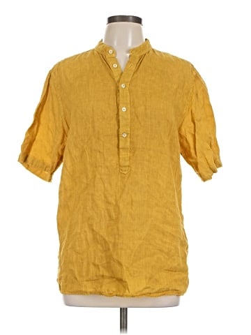 Paul Stuart Short Sleeve Button-Down Shirt (view 1)