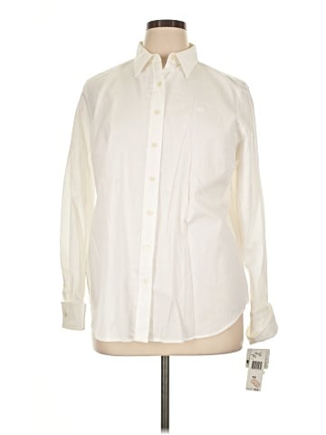 Lauren by Ralph Lauren Long Sleeve Button-Down Shirt (view 1)