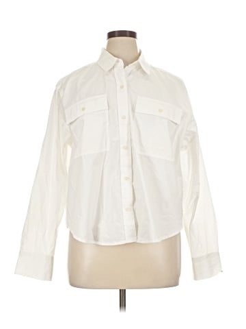 Free Assembly Long Sleeve Button-Down Shirt (view 1)