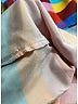 Valentino Color Block Orange Blue Geometric Blouse Size M (estimated) - photo 6