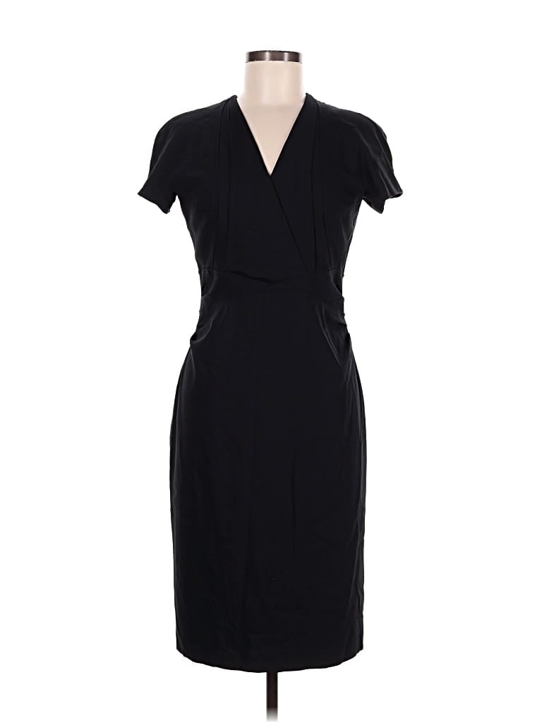 Pre-owned Mm. Lafleur Cocktail Dress In Black
