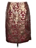 Sunny Leigh Paisley Burgundy Formal Skirt Size 6 - photo 1