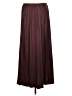 Babette 100% Polyester Burgundy Casual Skirt Size M - photo 2