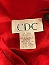 CDC Apparel 100% Acetate Solid Red Cocktail Dress Size 10 - photo 7