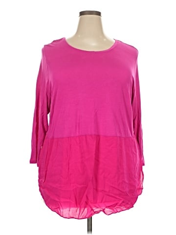 TWO by Vince Camuto 3/4 Sleeve Top (view 1)