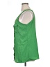 Fun & Flirt 100% Polyester Green Sleeveless Blouse Size 1X - photo 5