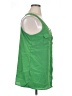 Fun & Flirt 100% Polyester Green Sleeveless Blouse Size 1X - photo 4
