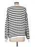 Blu Pepper 100% Cotton Stripes White Pullover Sweater Size L - photo 2