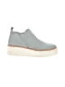 J/Slides 100% Leather Solid Gray Ankle Boots Size 8 1/2 - photo 1
