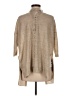 Democracy 100% Acrylic Tan Cardigan Size M - photo 2