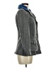 Philosophy di Alberta Ferretti Chevron-herringbone Gray Blazer Size 6 - photo 4