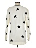 Charter Club 100% Cotton Stars Ivory Pullover Sweater Size M - photo 2