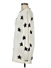 Charter Club 100% Cotton Stars Ivory Pullover Sweater Size M - photo 5