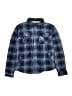 Weatherproof 100% Polyester Plaid Blue Jacket Size 14 - 16 - photo 1