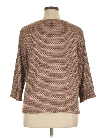 Alfred Dunner 3/4 Sleeve Top (view 2)
