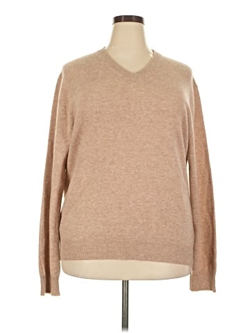 Qi Cashmere Pullover Sweater (view 1)