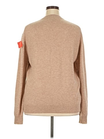 Qi Cashmere Pullover Sweater (view 2)