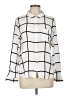 Leith 100% Viscose Ivory Long Sleeve Blouse Size L - photo 1