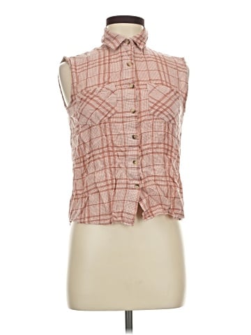 Sim & Sam Sleeveless Button-Down Shirt (view 1)