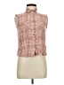 Sim & Sam 100% Rayon Red Sleeveless Button-Down Shirt Size M - photo 1
