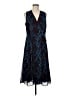 CAbi 100% Polyester Blue Cocktail Dress Size 8 - photo 1