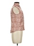 Sim & Sam 100% Rayon Red Sleeveless Button-Down Shirt Size M - photo 4
