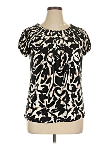 Style&Co Short Sleeve Blouse (view 1)