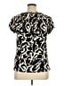 Style&Co Black Short Sleeve Blouse Size XL - photo 2