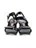 Tsubo 100% Leather Black Wedges Size 6 1/2 - photo 2