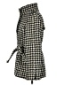 Covington Houndstooth Black Coat Size M - photo 5
