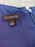 Talbots 100% Polyester Floral Blue Cocktail Dress Size 6 - photo 7