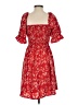 Unbranded 100% Polyester Red Casual Dress Size S - photo 2