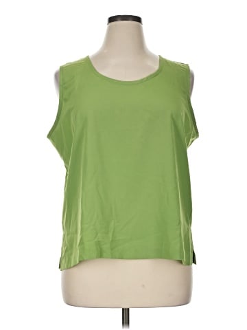 Susan Graver Sleeveless T-Shirt (view 1)