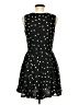 Maison Jules 100% Polyester Polka Dots Black Cocktail Dress Size M - photo 2