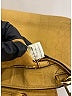 MCM 100% Leather Solid Tan Leather Satchel One size - photo 9
