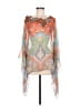 ETRO Orange Poncho One size - photo 1