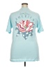 Lauren James Teal Short Sleeve Top Size 4X - photo 2