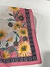 Givenchy 100% Cotton Ivory Pink Vintage Scarf  One size - photo 4