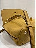 MCM 100% Leather Solid Tan Leather Satchel One size - photo 7