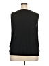 NY Collection 100% Polyester Black Sleeveless Blouse Size 3X - photo 2