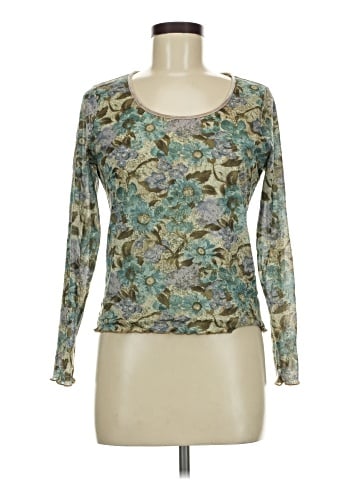 Liz Claiborne Long Sleeve T-Shirt (view 1)