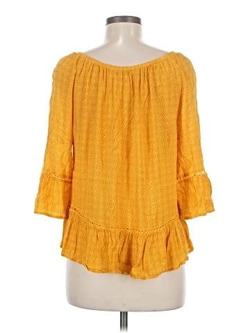 Democracy 3/4 Sleeve Blouse (view 2)