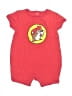 Buc-ees 100% Cotton Red Short Sleeve Onesie 3-6 MO / 6 MO - photo 1